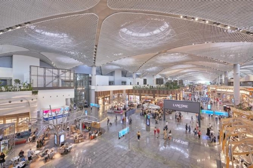İstanbul Havalimanı uluslararası yolcu trafiğinde ikinci sıraya yükseldi