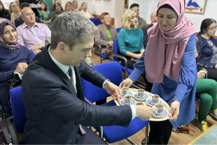 Yunus Emre Enstitüsü, Türk kültürünü Romanya'da Türk kahvesi ile tanıtıyor