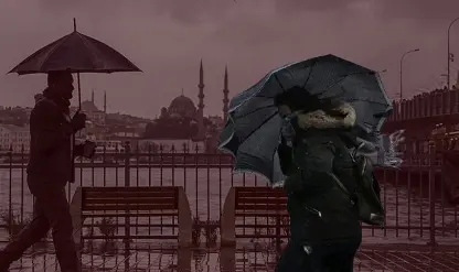 İstanbul için yağış saati belli oldu!