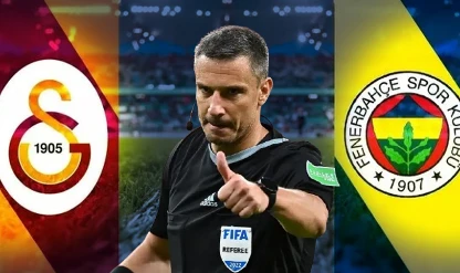 Galatasaray-Fenerbahçe derbisinin hakemi belli oldu!