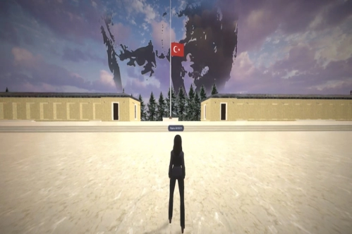Türk mühendislerden "metaverse"de 10 Kasım anması