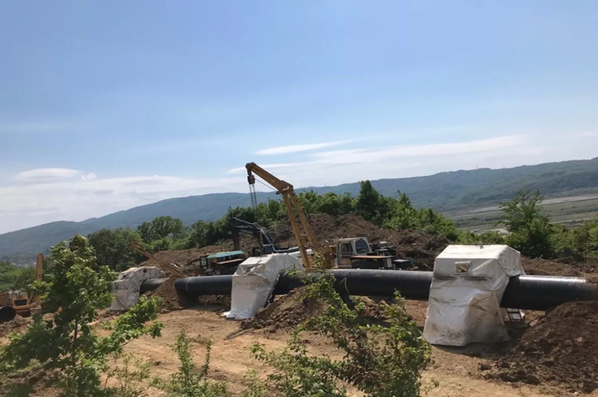 Karadeniz gazını aktaracak ölçüm istasyonu ve kara boru hattı tamamlandı