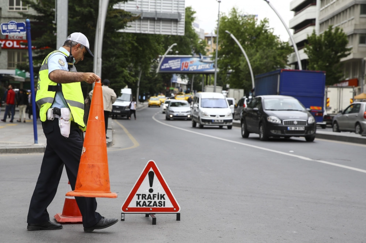 Geçen yıl 1 milyon 314 bin 136 trafik kazası meydana geldi