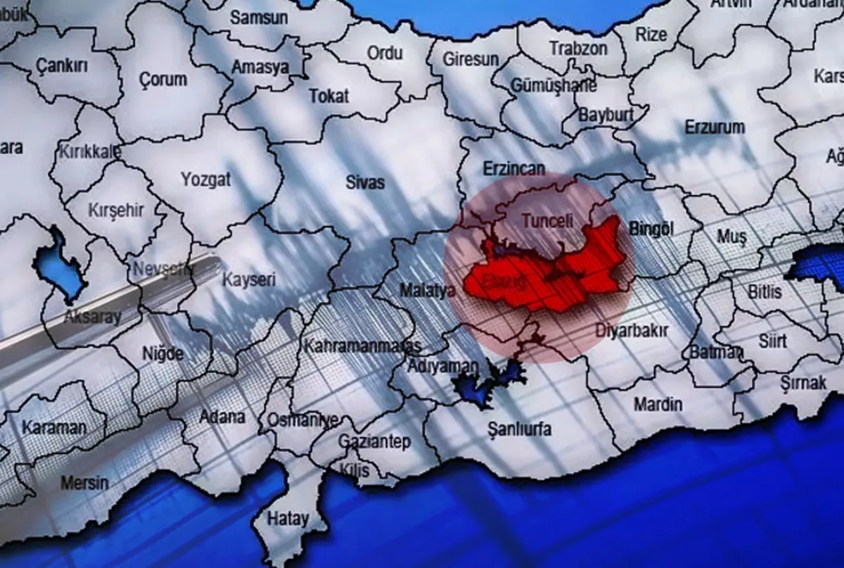 DEPREM SON DAKİKA: Elazığ'da 5.0 büyüklüğünde deprem!