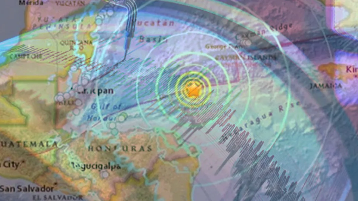 SON DAKİKA: Karayip Denizi'nde 7,6 büyüklüğünde deprem!