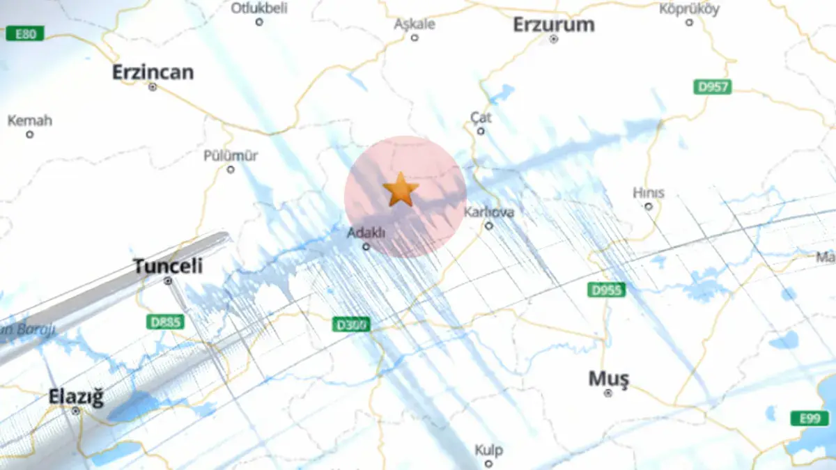 DEPREM SON DAKİKA: Bingöl'de 4.8 büyüklüğünde korkutan deprem! Valilikten açıklama geldi
