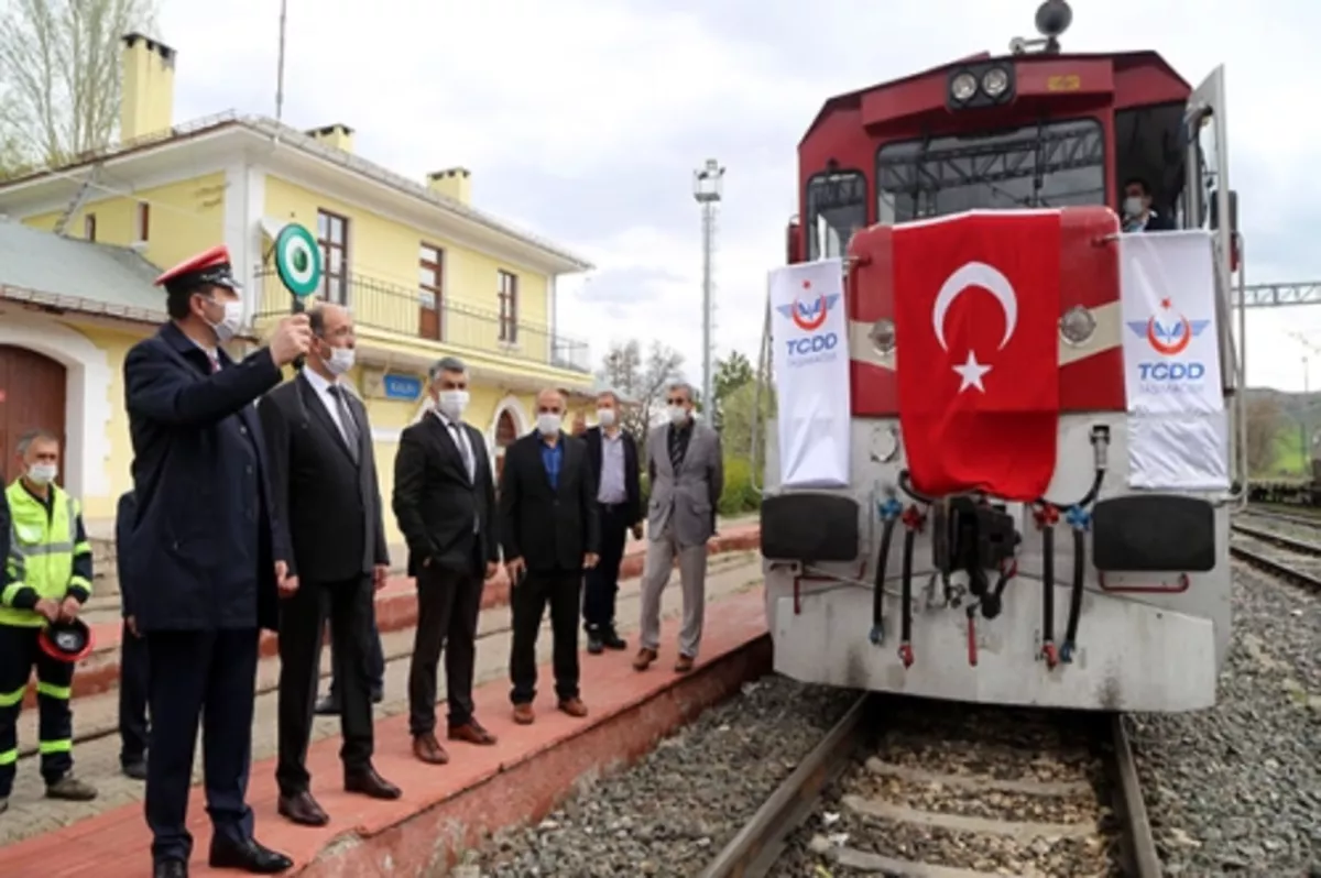 Samsun-Sivas hattında ilk sefer