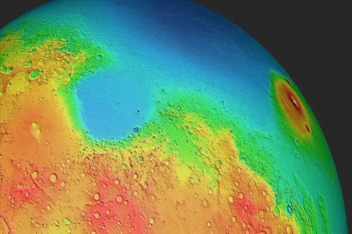 Mars kabuğunun yer kabuğundan daha kalın olduğunu ortaya çıktı