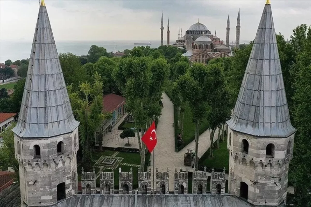 Topkapı Sarayı FPV dron ile görüntülendi