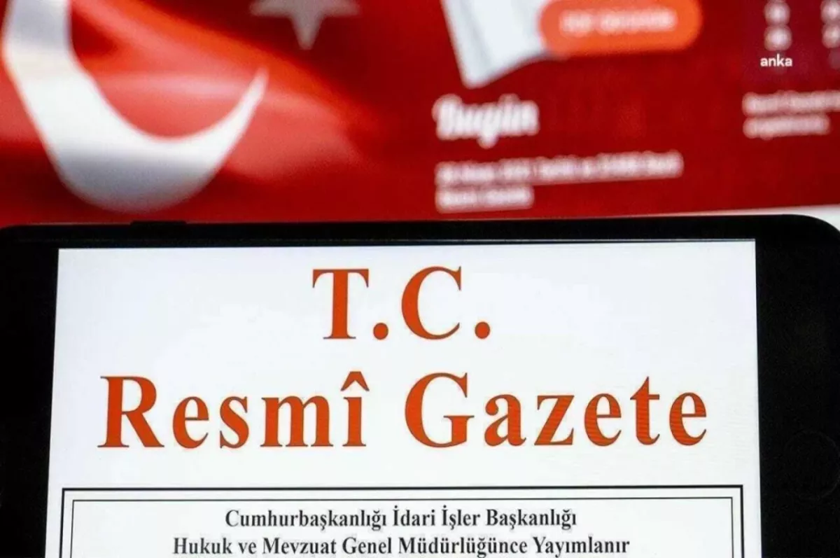 Resmi Gazete'de bugün (15 Eylül 2023)