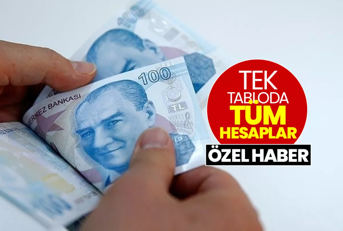 EMEKLİ MAAŞI, MEMUR ZAMMI SON DAKİKA: 5 aylık fark kesinleşti!