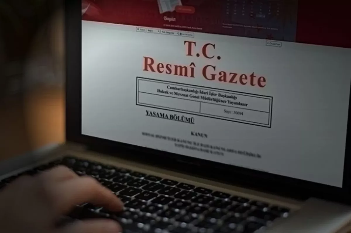 Resmi Gazete'de bugün (05 Ocak 2024)