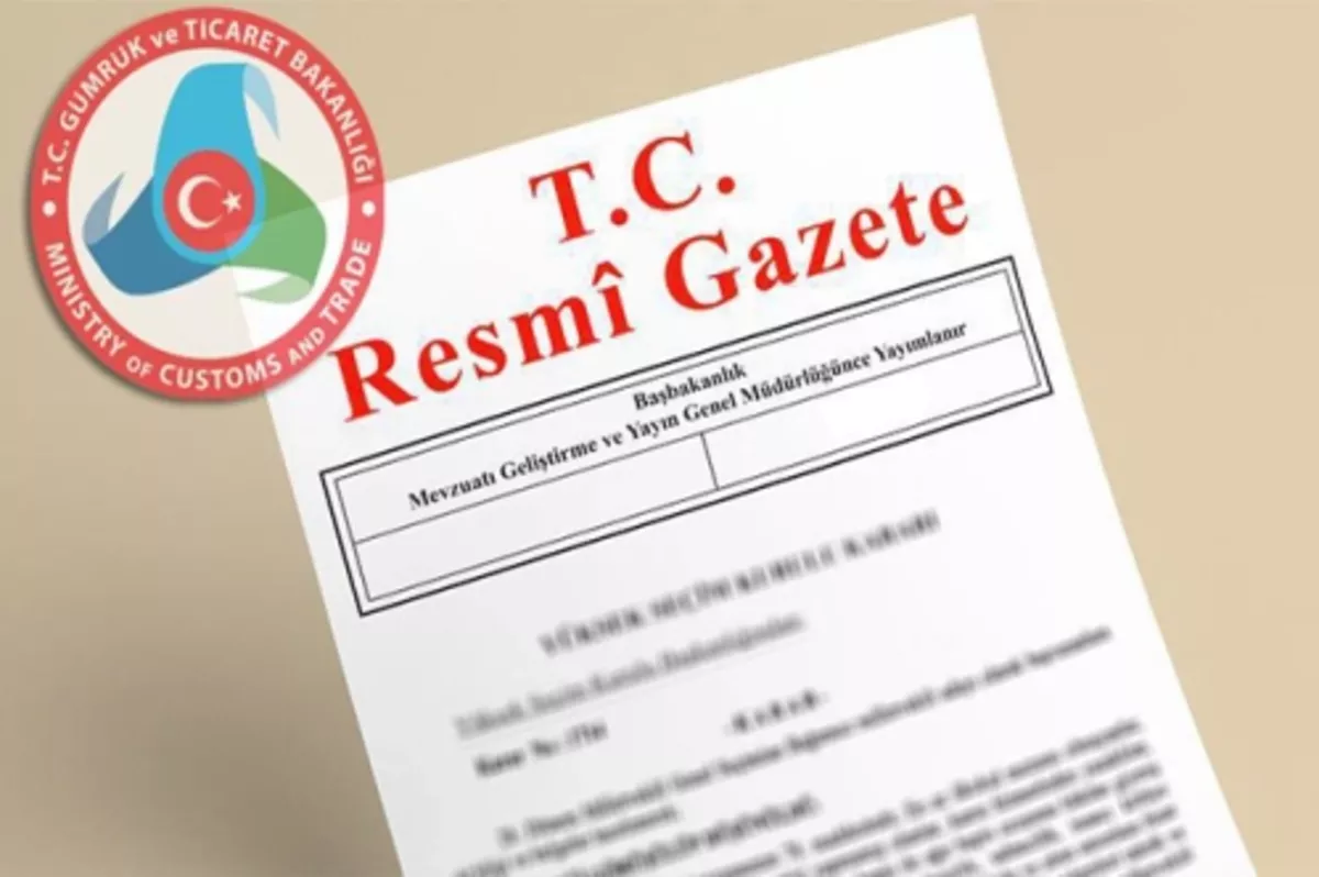 Gümrük ve Ticaret Konseyi Yönetmeliği değişti