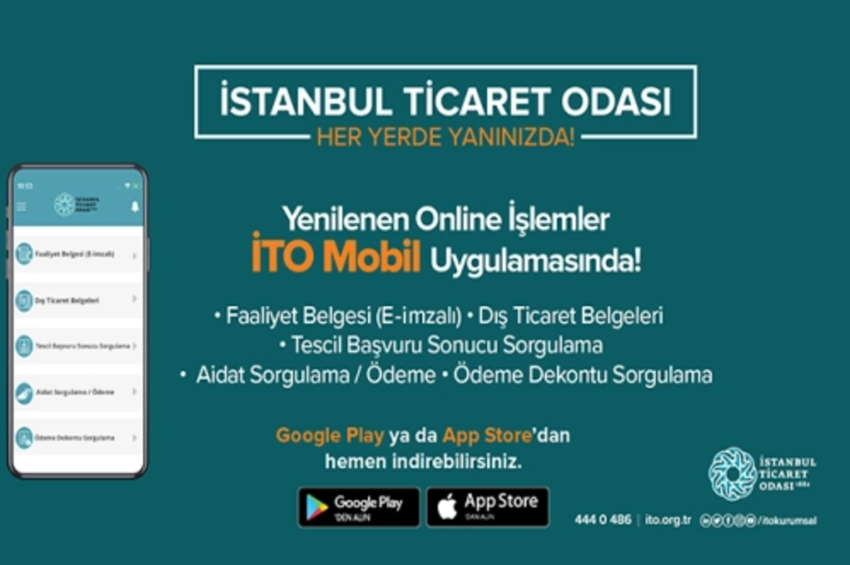 İTO'nun cep şubesi İTO Mobil devreye girdi