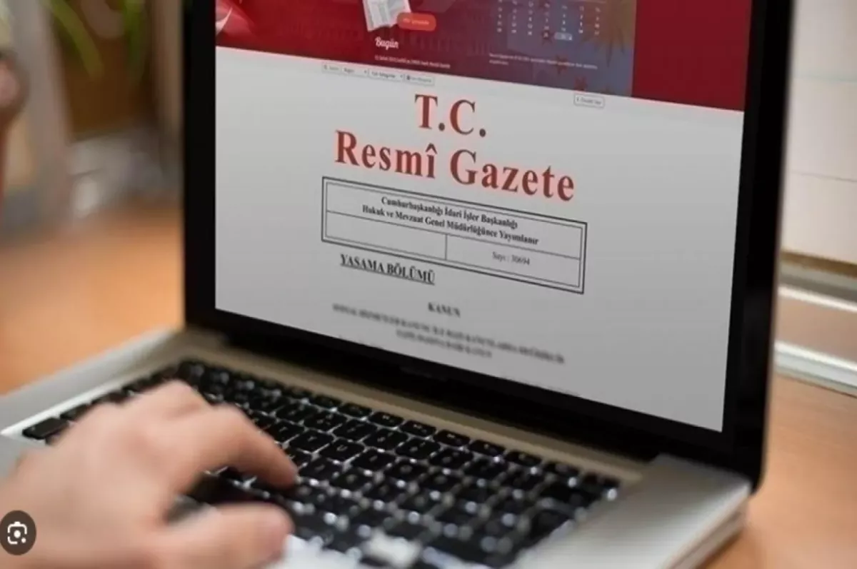 Resmi Gazete'de bugün (03 Temmuz 2023)