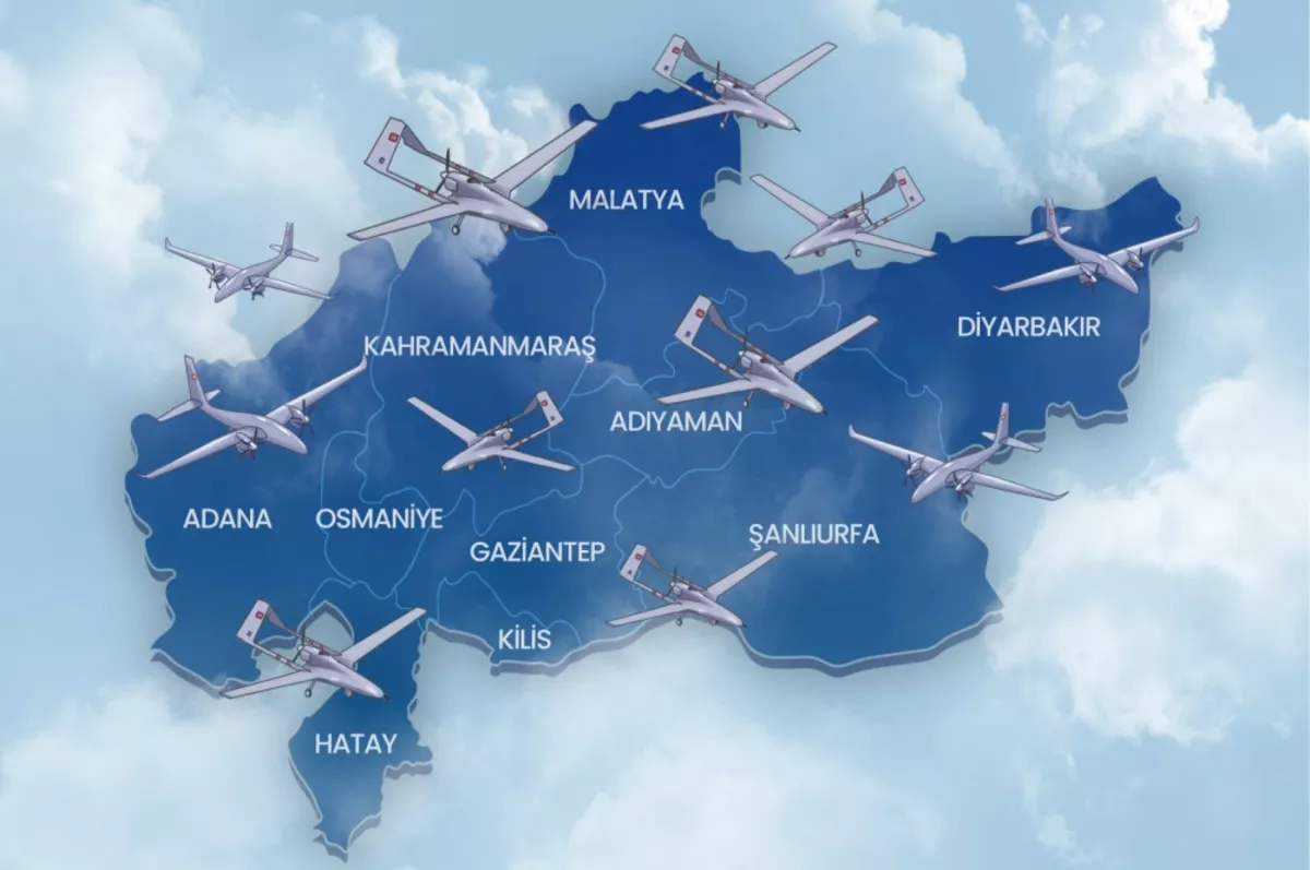 Deprem bölgesinde görevli milli İHA'ları 2417 saat 6 dakika uçtu