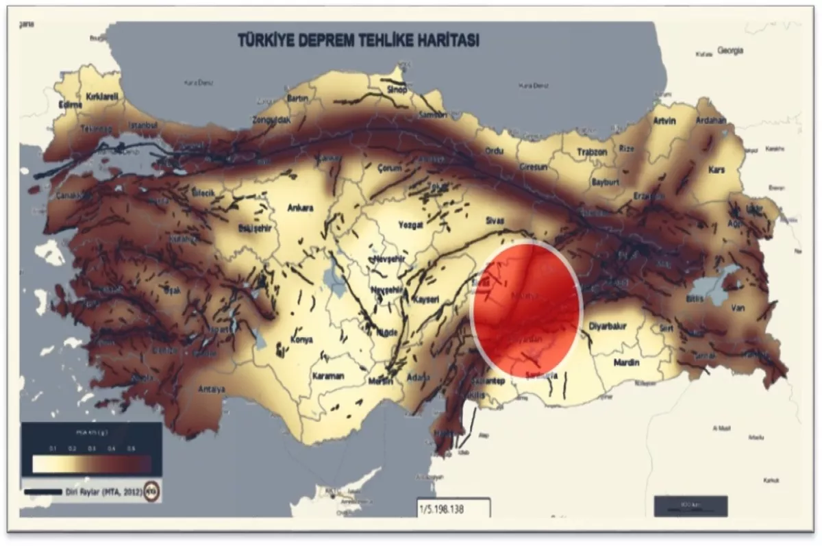 SON DAKİKA: Malatya deprem riski haritası yayımlandı: 7 bölgeye dikkat!