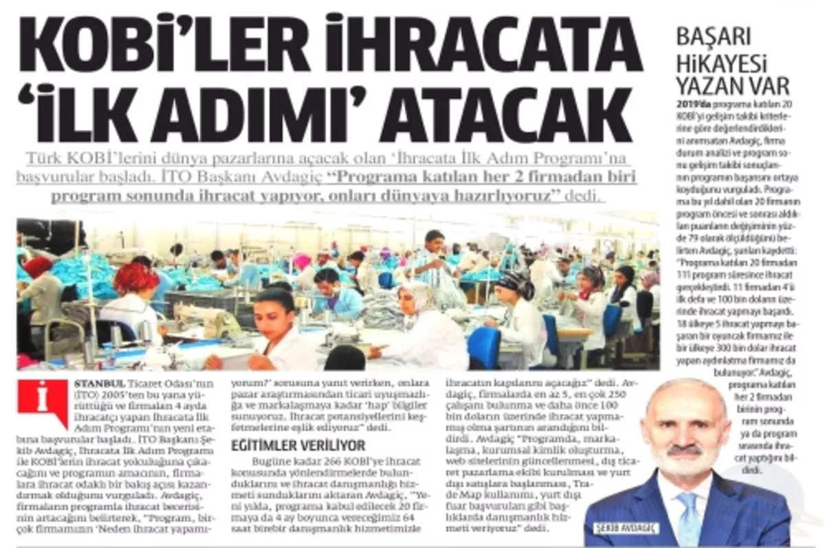 KOBİ'ler ihracata 'ilk adımı' atacak