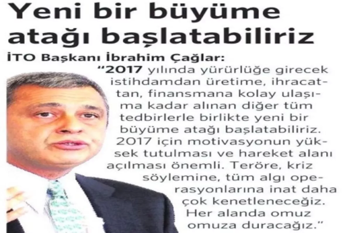 Yeni bir büyüme atağı başlatabiliriz