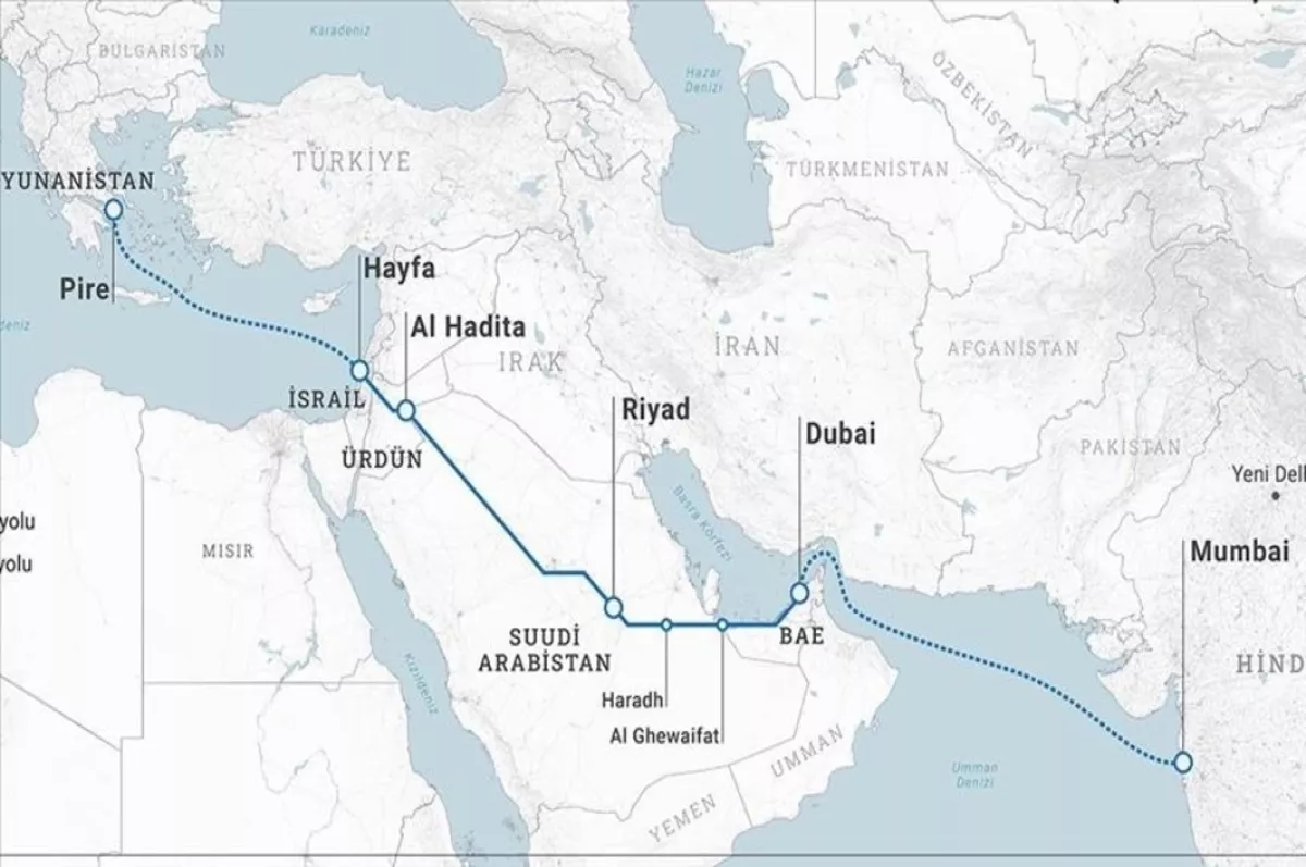 Kuşak ve Yol Girişimi'ne karşı IMEC projesi