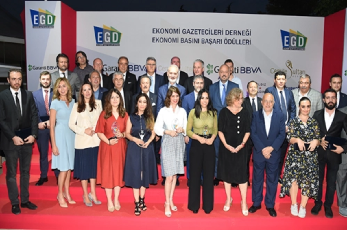 EGD 11. Ekonomi Basını Başarı Ödülleri sahiplerini buldu