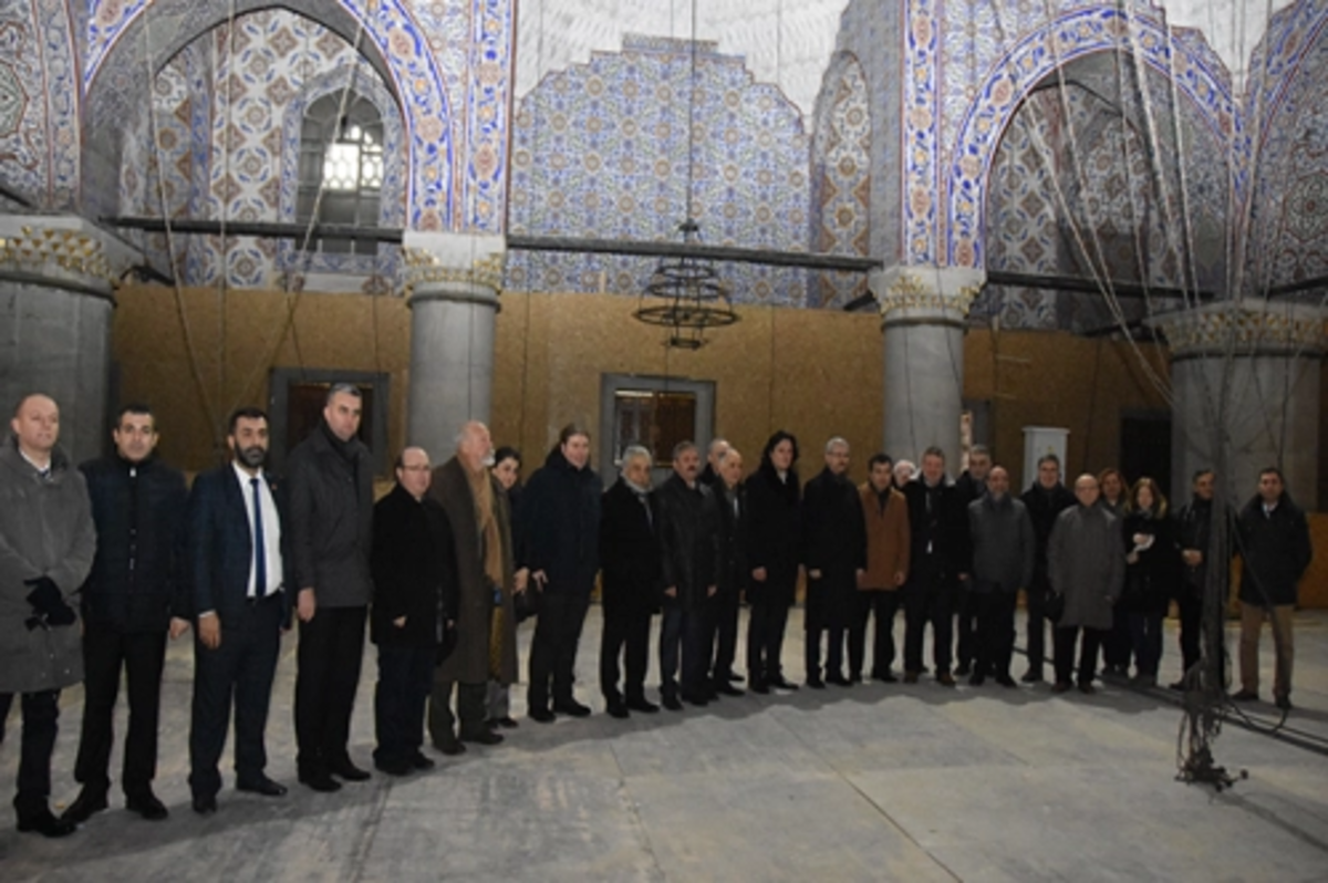 Yeni Camii’de tarihi restorasyon