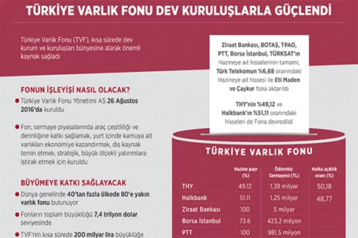 Türkiye Varlık Fonu ile piyasalar dengelenecek