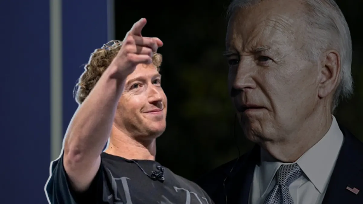 Meta'nın CEO'su Zuckerberg'den Biden'a şok suçlama!