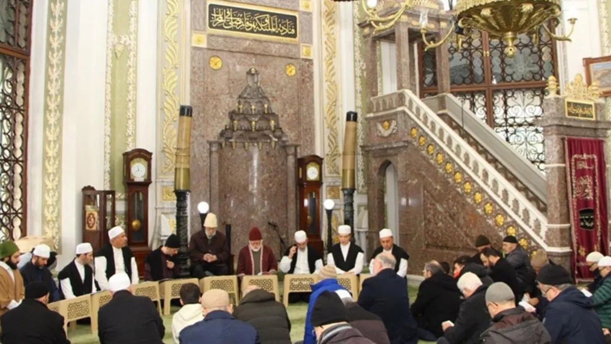 Mi'raciye geleneği Hırka-i Şerif Camii'nde yaşatıldı