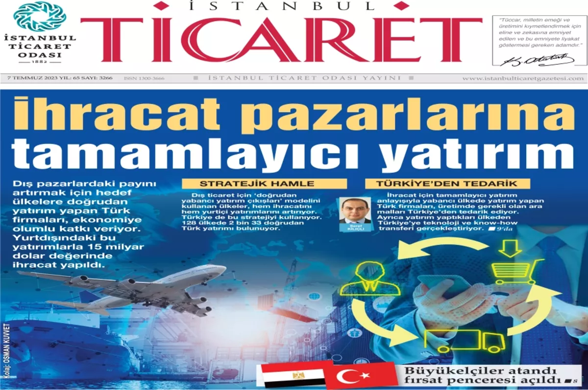 İstanbul Ticaret Gazetesi’nin yeni sayısı yayında!