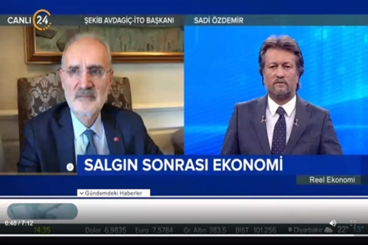 İTO Başkanı Şekib Avdagiç, 24 TV'de #Kovid19'un ekonomiye etkilerini değerlendirdi!