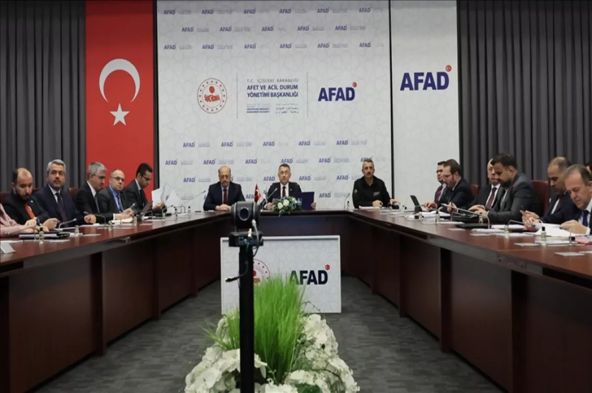 AFAD'da deprem koordinasyon toplantısı yapıldı