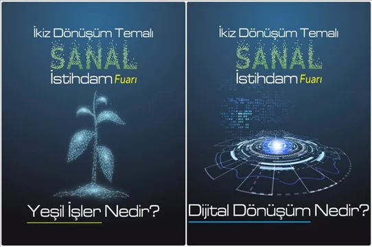 İŞKUR "ikiz dönüşüm" temalı sanal istihdam fuarı düzenleyecek