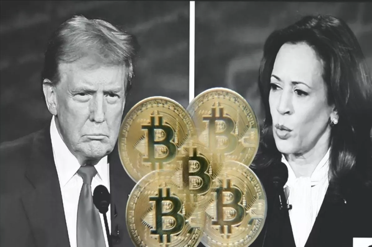 Kripto piyasasının değeri Trump-Harris münazarasının ardından düştü