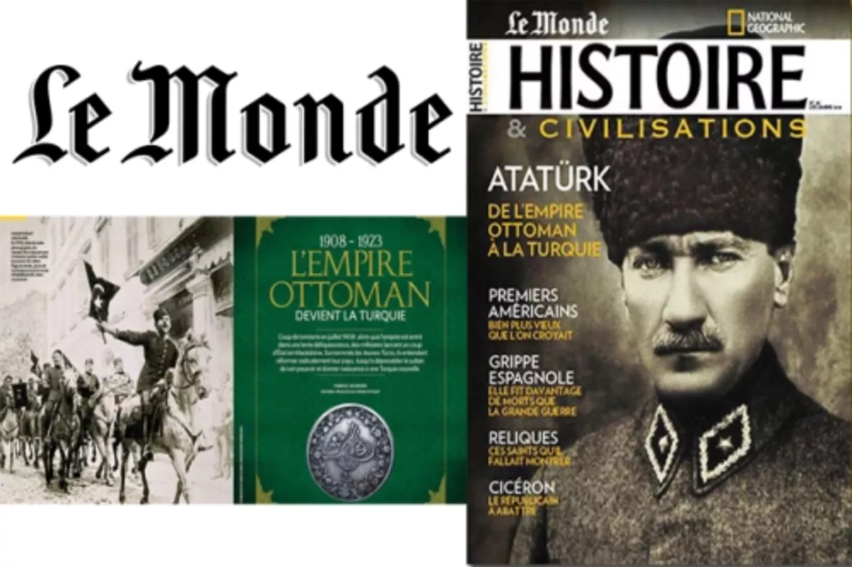 Fransız dergisinden 22 sayfa Atatürk ve Cumhuriyet