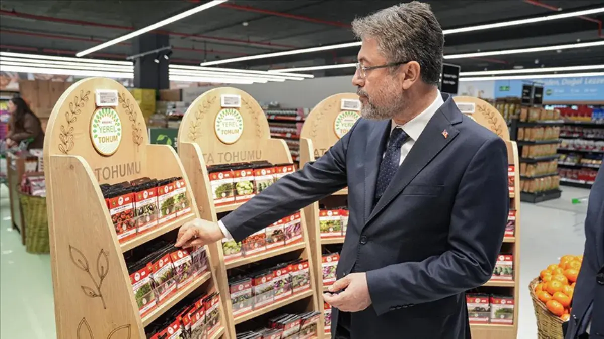 Ata tohumları Tarım Kredi Kooperatifi marketlerinde!