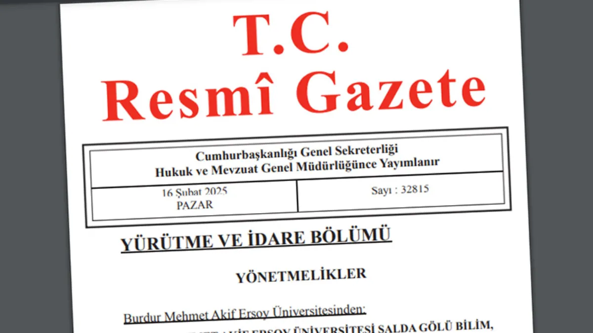 Resmi Gazete'de bugün! 16 Şubat 2025 Resmi Gazete kararları yayımlandı