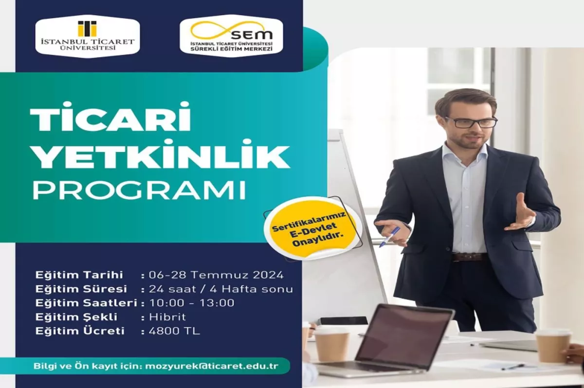 Ticari Yetkinlik Programı öncesi online toplantıyı kaçırmayın