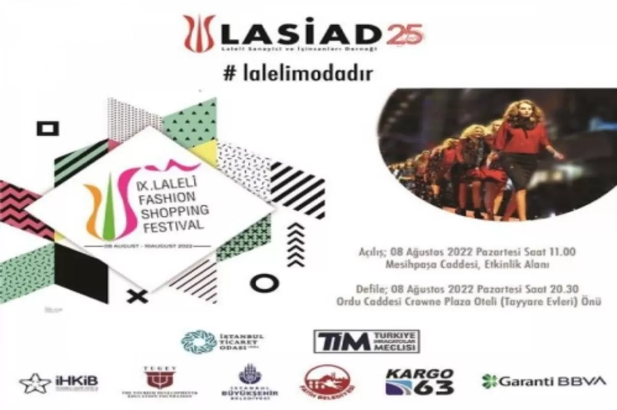 LASİAD, 9. Laleli Fashion Shopping Festival'i tanıttı