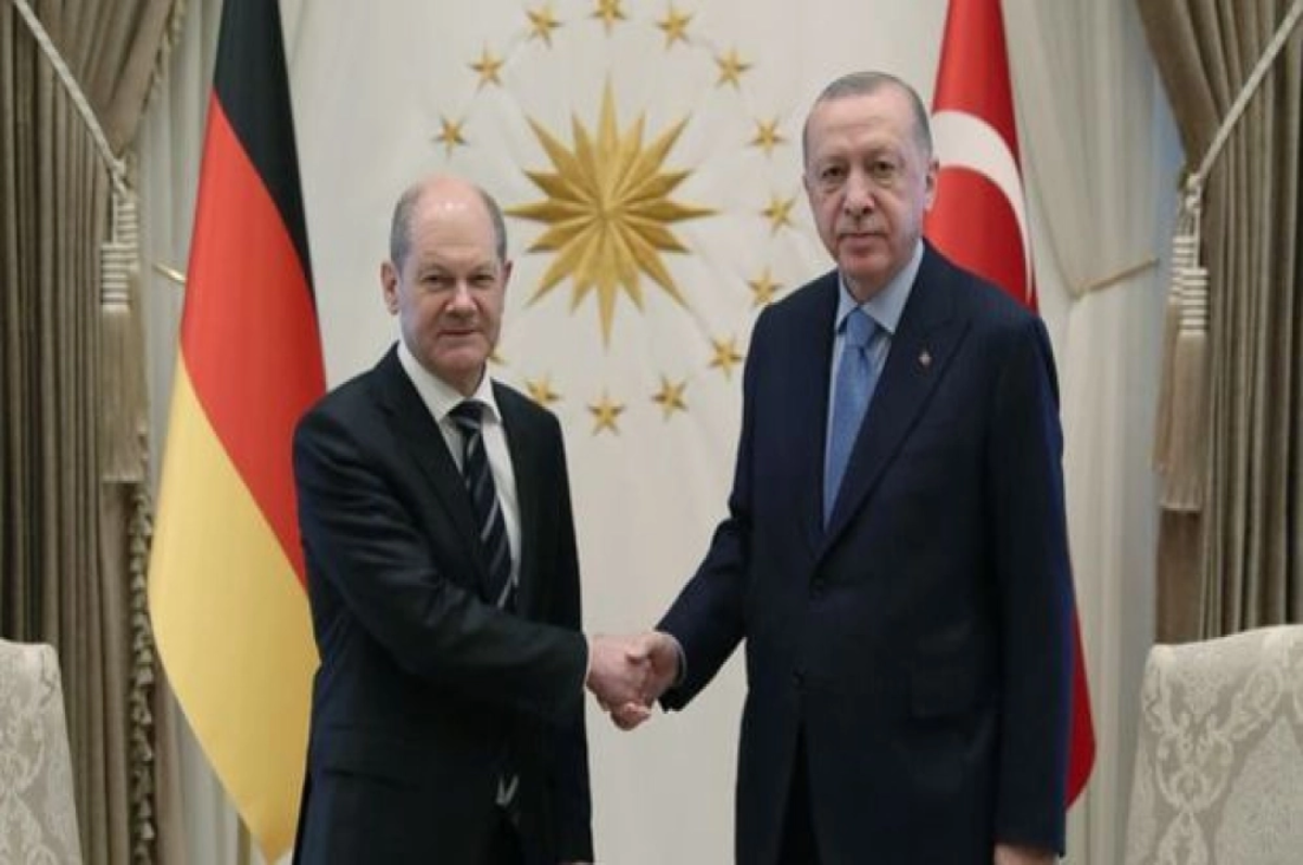 SON DAKİKA: Almanya Başbakanı Scholz İstanbul'a geldi!