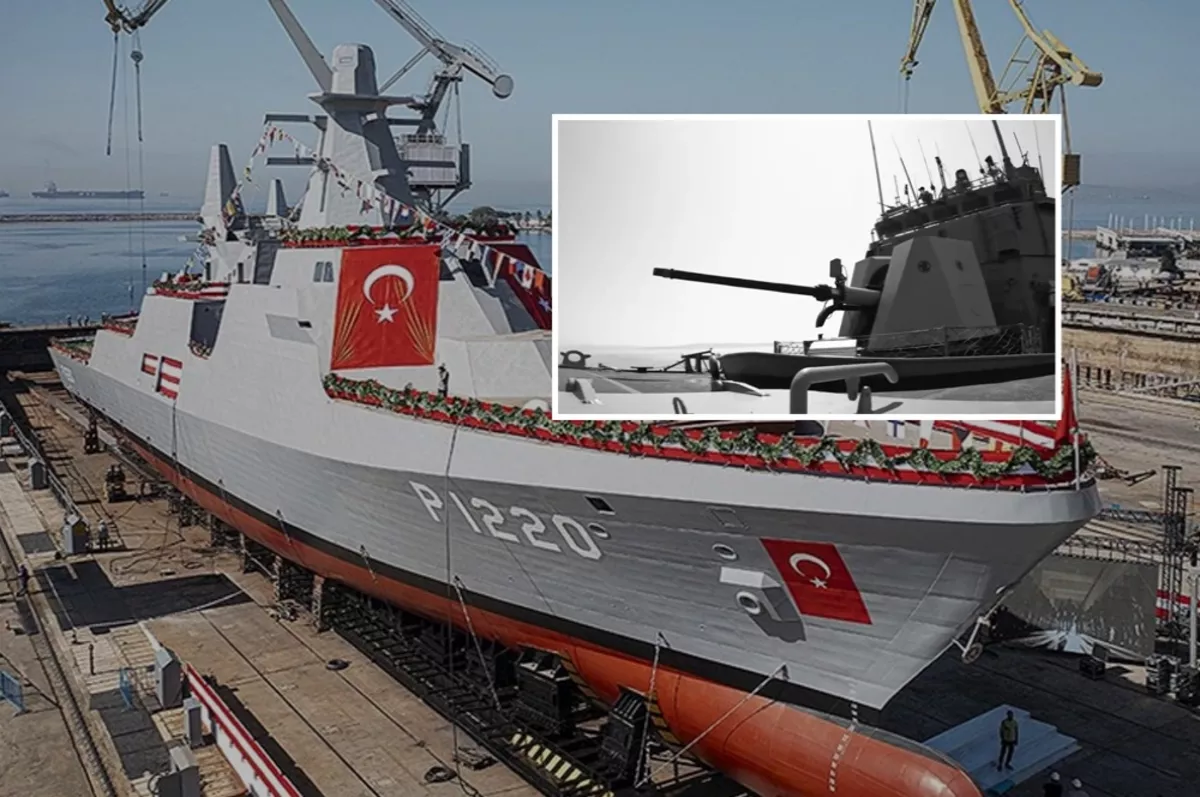 Milli deniz topu 'Denizhan' TCG Koçhisar'a entegre edilecek