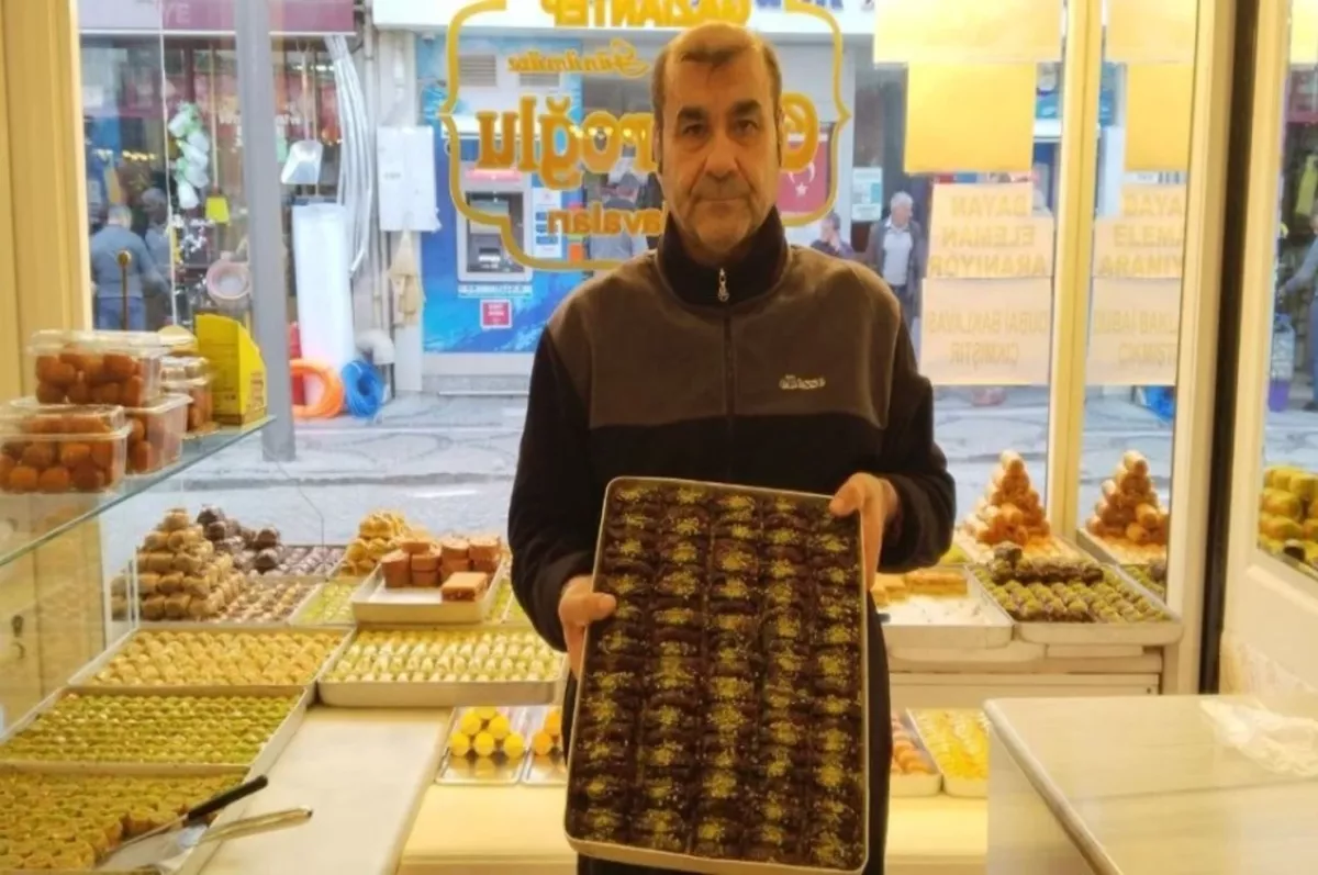 Dubai çikolatası sonrası şimdi de Dubai baklavası!