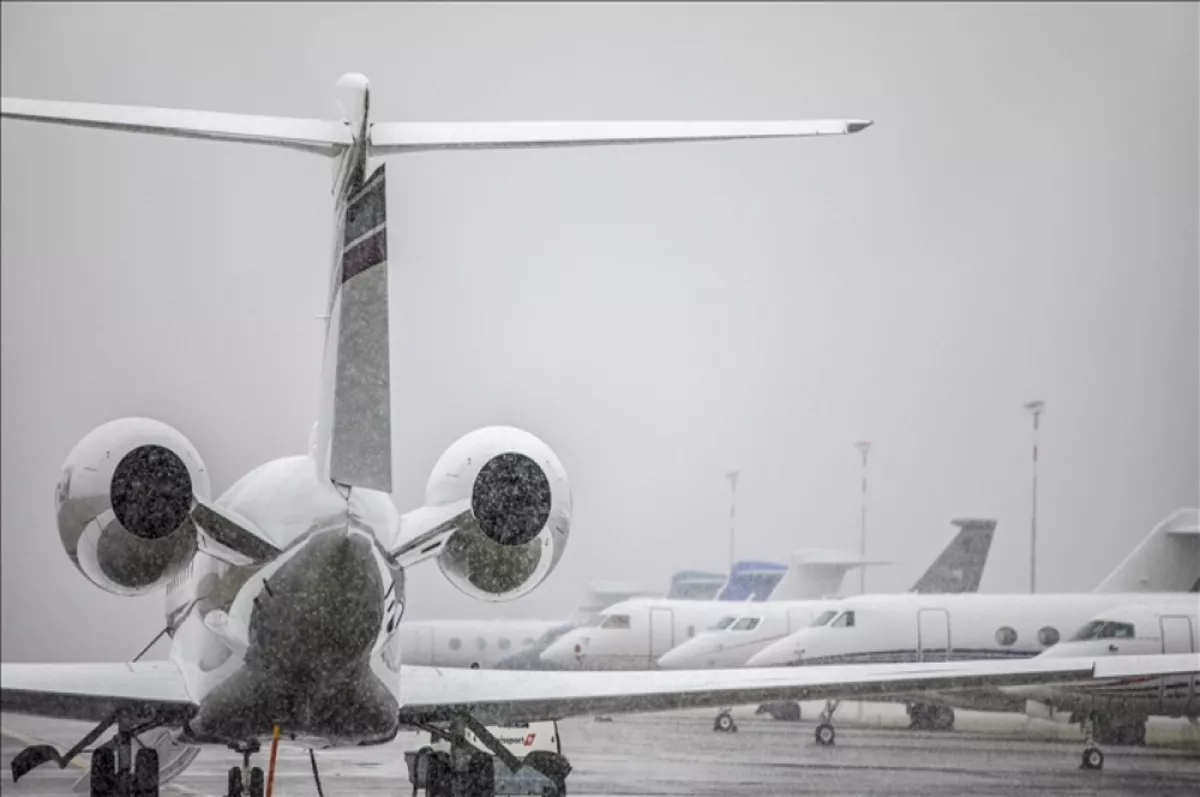 Davos'ta özel jet trafiği ve iklim krizi