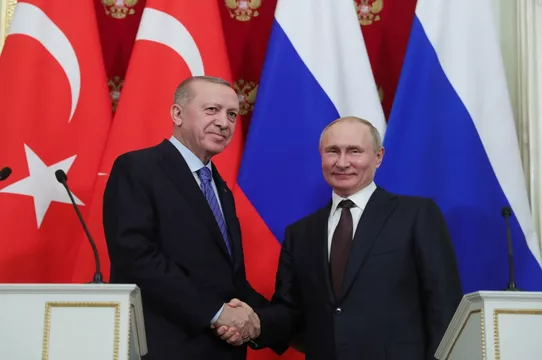 Erdoğan-Putin arasında kritik görüşme! Ticaret hacmi genişletilecek