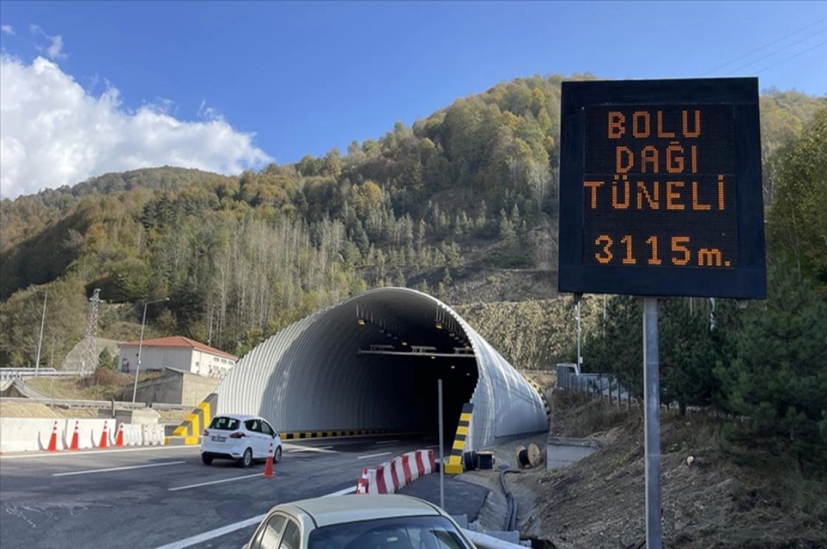 Bolu Dağı Tüneli yeniden hizmete açıldı