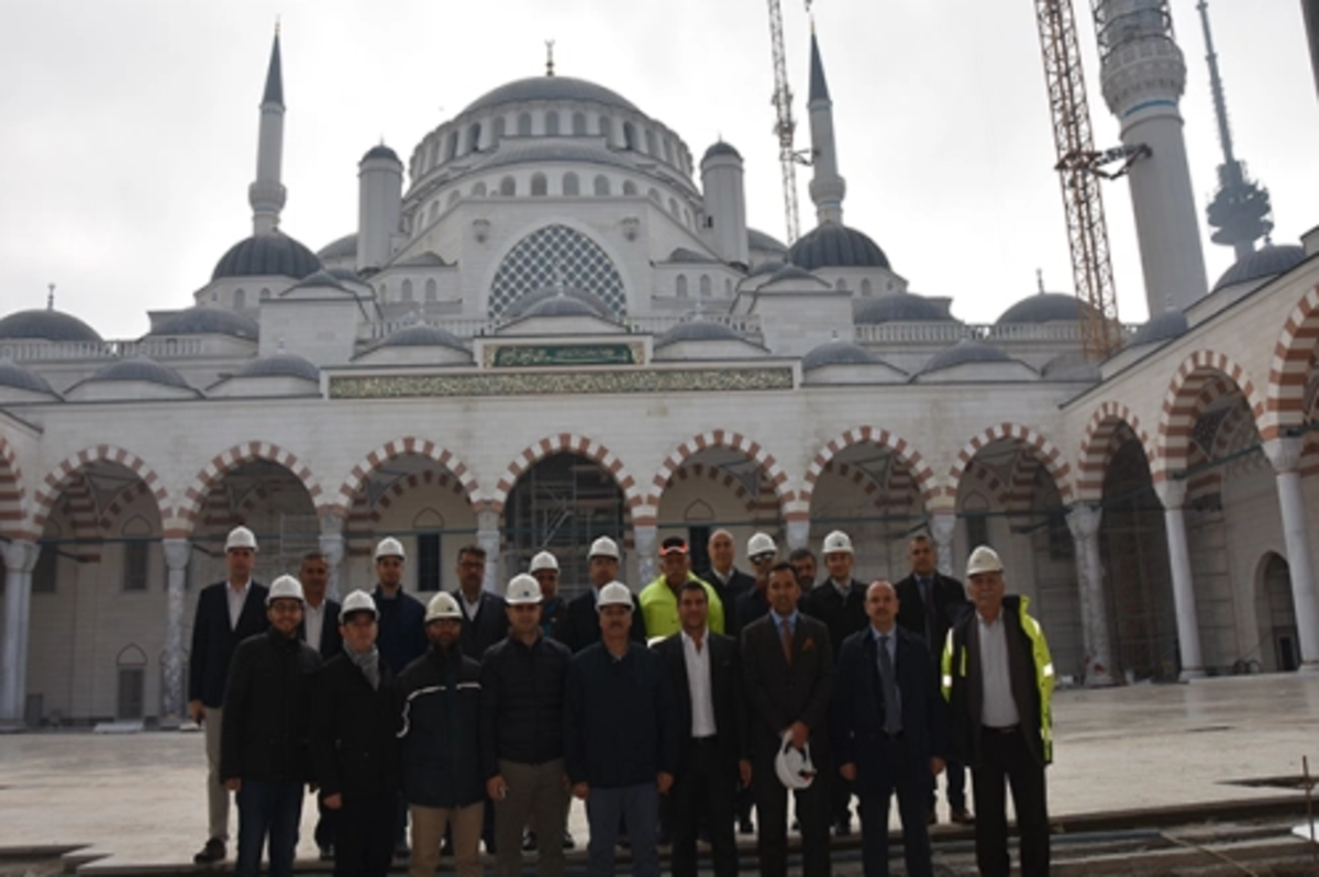 Çamlıca Camii’nde geri sayım heyecanı