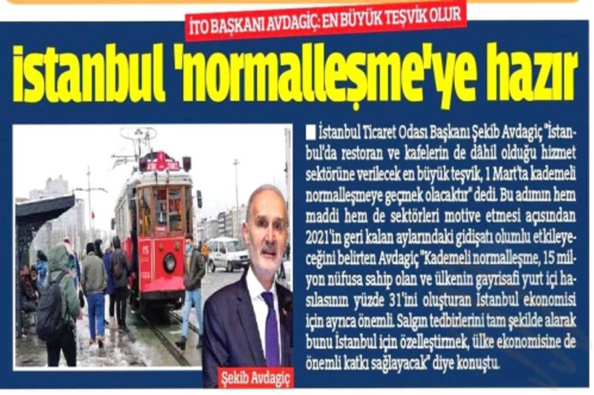 İstanbul 'normalleşme'ye hazır