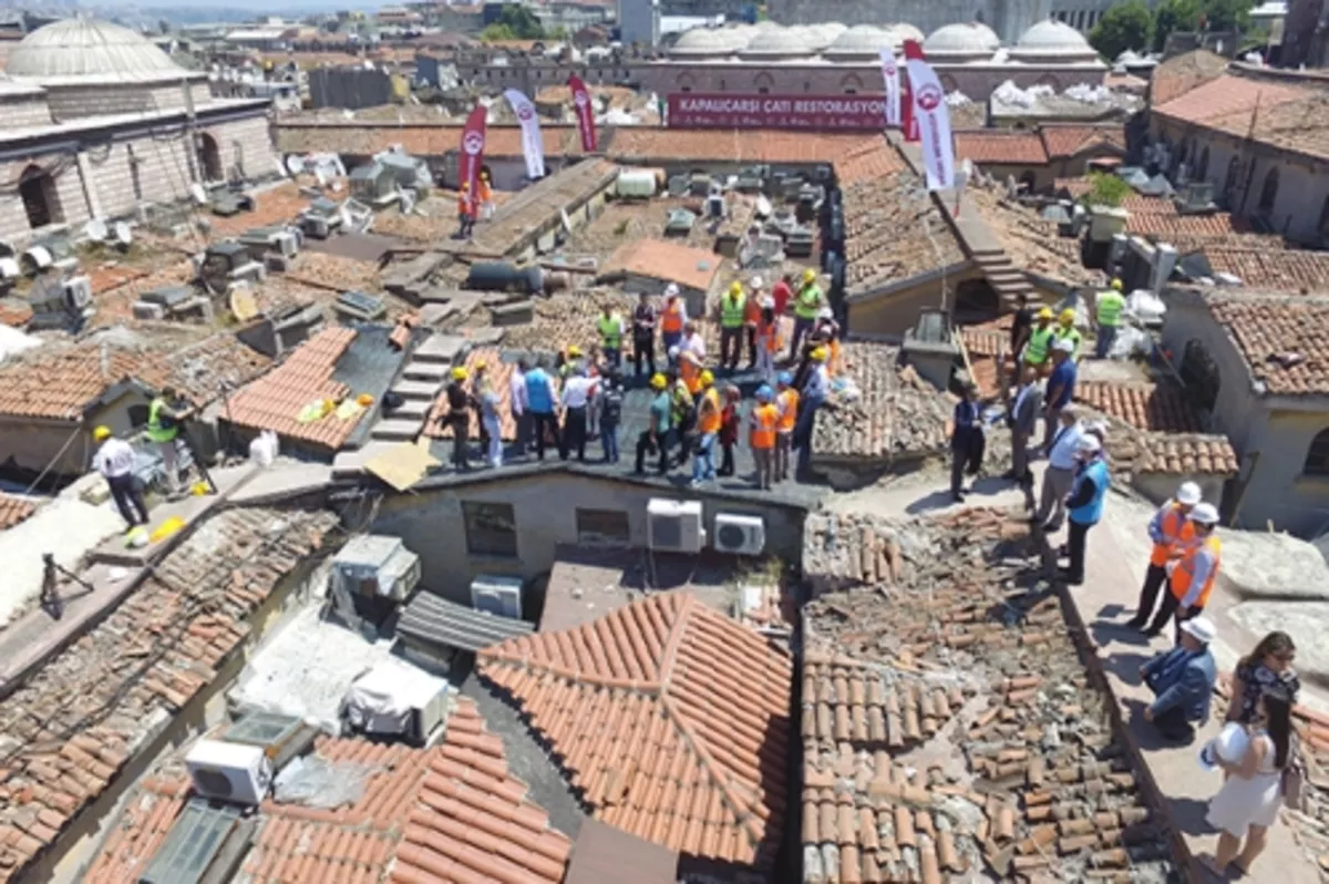 Kapalıçarşı restorasyonu başladı