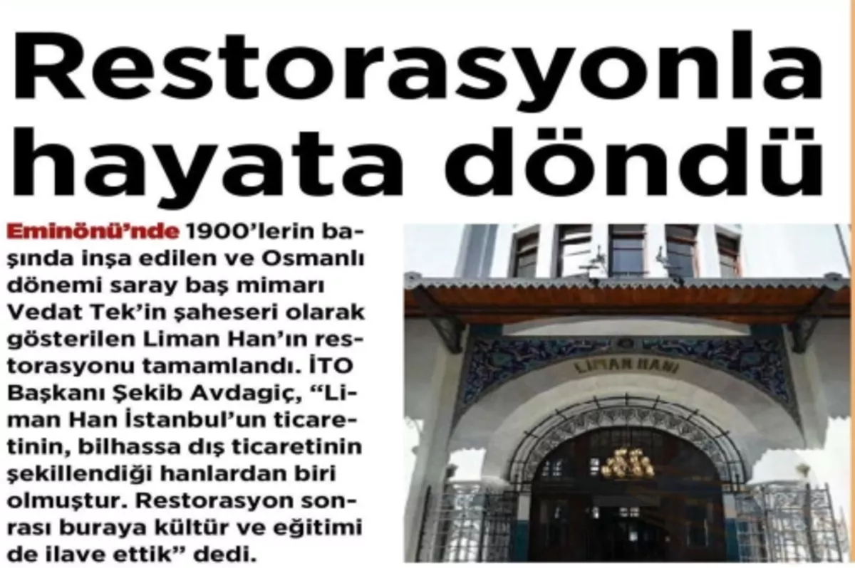 Restorasyonla hayata döndü