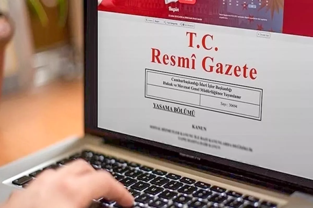 Resmi Gazete'de bugün (24 Ekim 2023)